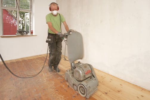 Gulvsliping: Sliping av store flater Gulvsliping: Sliping av store flater